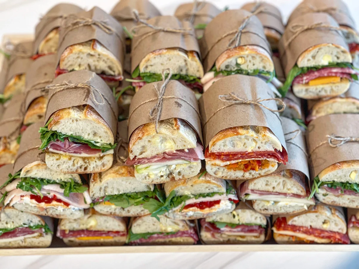 Kingston Catering sandwich platters