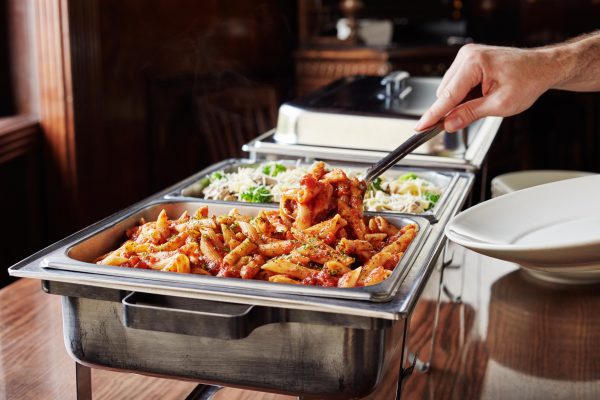 Italian pasta buffet